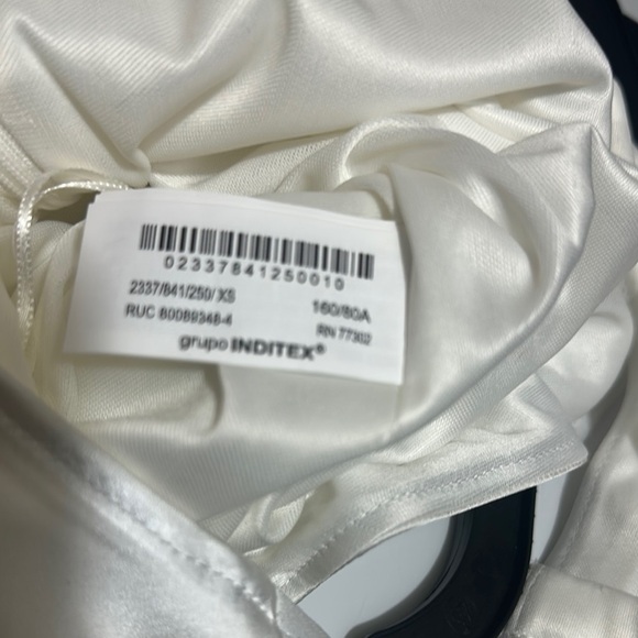 Zara White and Black Lace Bodysuit - Picture 9 of 9